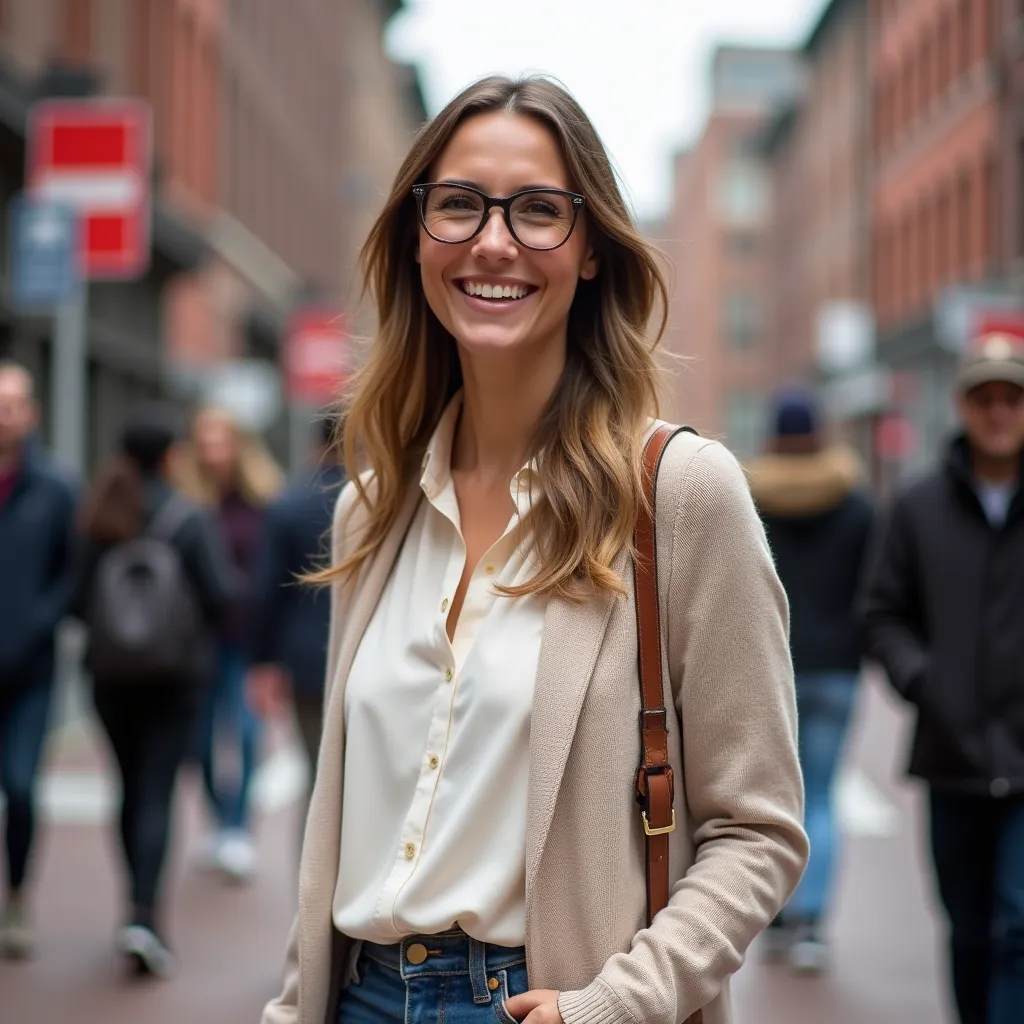 Здание с колоннами, представляющее классическую архитектуру в Нью-Йорке.